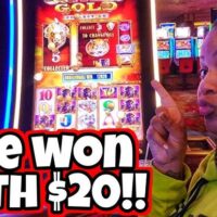 how to win at the casino with $20